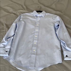 Brooks Brothers Blue French Cuff Dress Shirt